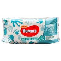 Huggies All Over Clean Baby Wipes 56pcs
